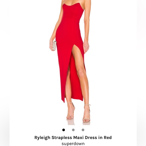 Superdown Red Ryleigh Dress - Picture 1 of 2